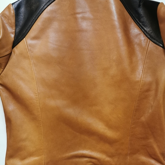 NWT RUDSAK Massel leather Moto Jacket - Picture 6 of 9